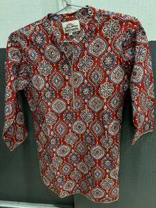 Stylish Red Ethnic Kurta