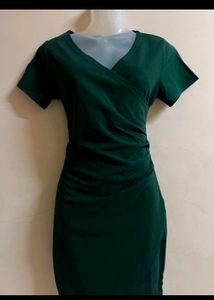 Green Party Wear Dress