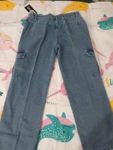 L Size Cargo Jeans For Women