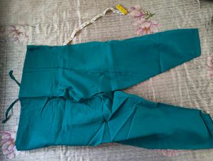 Teal Embroidered Kurta Set