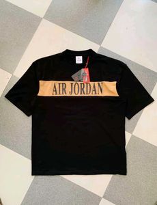 Premium New Air Jordan Black Oversized Tshirt