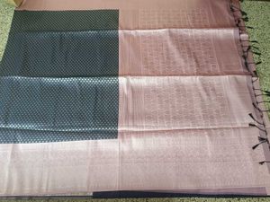 Elegant premium kanchi semi silk Saree
