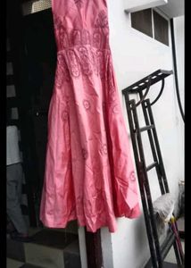 Beautiful Pink Ethnic Gown