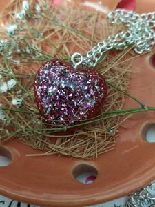 Sparkly Heart Necklace