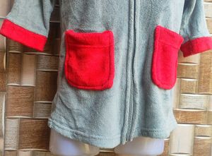 Ladybug Terry Zip-Up Jacket