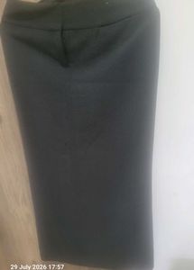 Classic Dark Grey Pencil Skirt