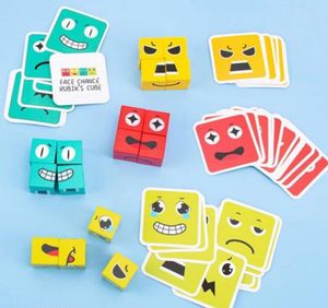 Creative Face Building Blocks Toy Set