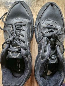 Black campus school shoes uk5