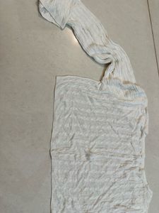 Cream Cable Knit coverup