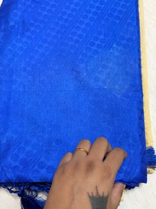 Royal Blue Silk Saree
