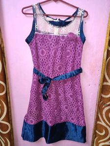 🎀SALE🎀Chic Purple Lace Dress