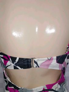 (884)Floral One-Piece Swimsuit