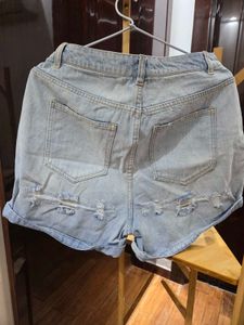 🇮🇳Freedom Sale🇮🇳Ripped Denim Shorts