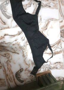 Black Comfort Bra