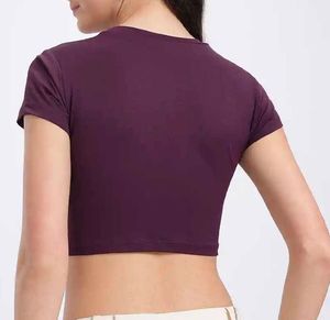 Purple Crop Top