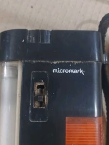 A Vintage Micromark fluorescent portable lantern