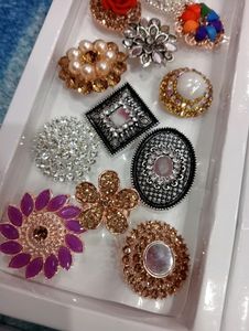 Pack of 2 ring in different design you select
