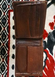 Classic Brown Leather Wallet