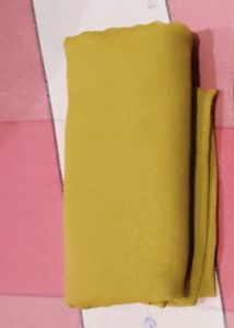 Vibrant Yellow Hijab Set