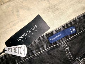 Trendy Graphic Print Jeans
