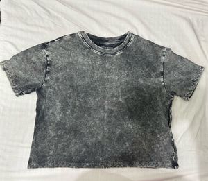 FLASH SALE‼️Westside Acid Wash Crop T-Shirt