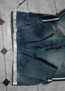 Stylish Jeans with Side Stripe