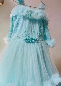 Beautiful Sky Blue Gown