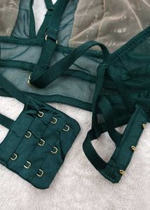 Green Lace Bralette..