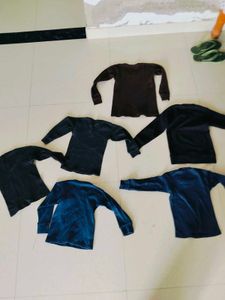 Set of 6 Long Sleeve inners