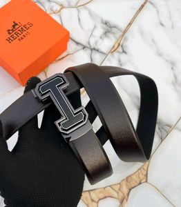 Hermes  Stylish H Buckle Leather Belt