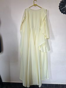 Elegant Yellow Maxi Dress