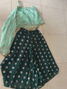 Beautiful palazzo Choli Set Indo western