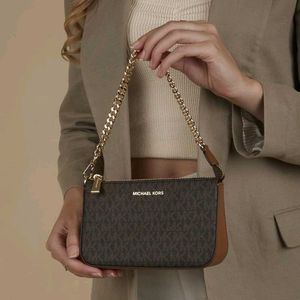 Michael Kors Clutch with Gold Chain