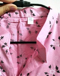 Pink Floral Kurta