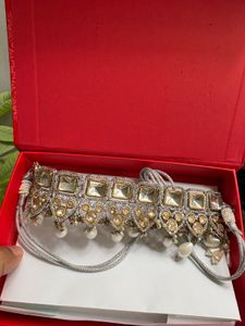 Exquisite Kundan and Pearl Choker Set