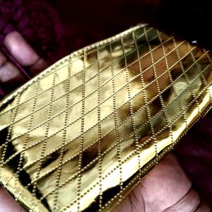 Elegant Gold Clutch!