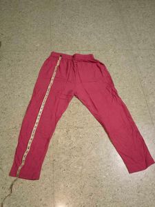 Comfortable Tan Linen Trousers