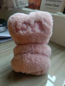 Fuzzy Pink Earmuffs