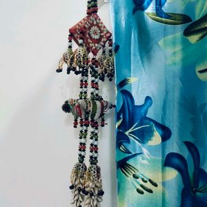 Vintage Beaded Wall Hanging