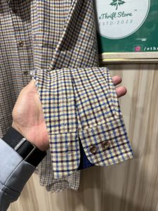 Fila Regular Fit Checkered Flannel Shirt