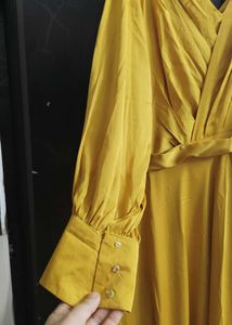 Cocktail Mustard Gown