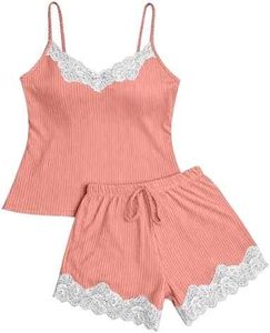 Cozy Pink Ribbed Night Suit festival sale