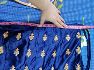 New Royal Blue Lehenga