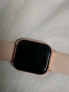 pink digital watch