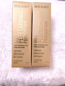 Swiss Beauty Liquid Dewy Foundation Pack of 2