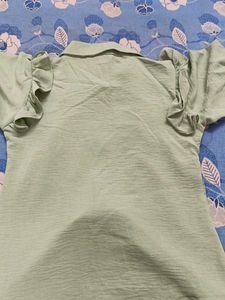 Stylish Mint Green Tunic Top