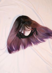 URBANIC Purple Short Hair Wig