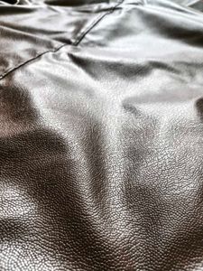 Men's Brown Faux Leather Jacket