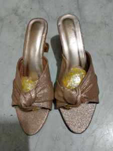 Sparkly Rose Gold Heels