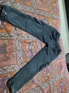 Stylish Grey Cargo Pants